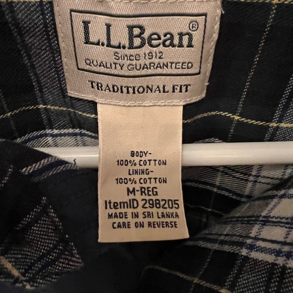 L.L. Bean Men’s Lined Hurricane Shirt Jacket - Picture 3 of 6